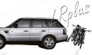 Доступ в багажное отделение на Range Rover 2010 не снимая велосипеды.