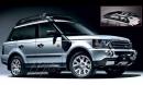 Артикул CAB500130PMA. Range Rover Sport. Багажник.